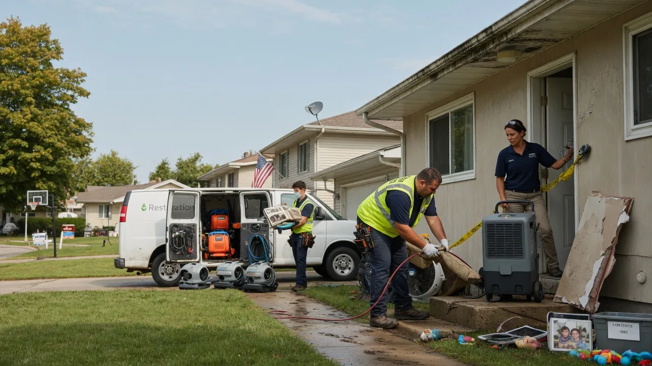 Water Damage Restoration in Baileys Harbor, WI near me